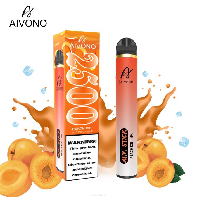 Aivono AIM STICK 2500 persikų ledas D060144 - Vape Pen
