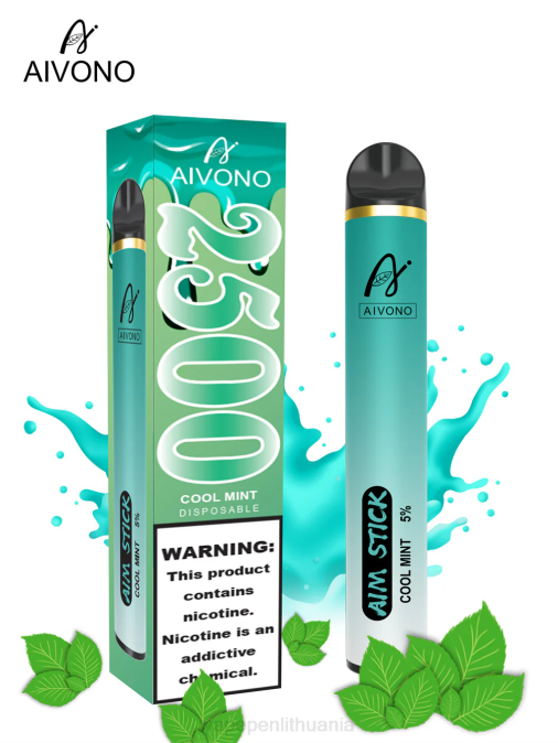 Aivono AIM STICK 2500 vėsios mėtos D060159 - Vape Pen