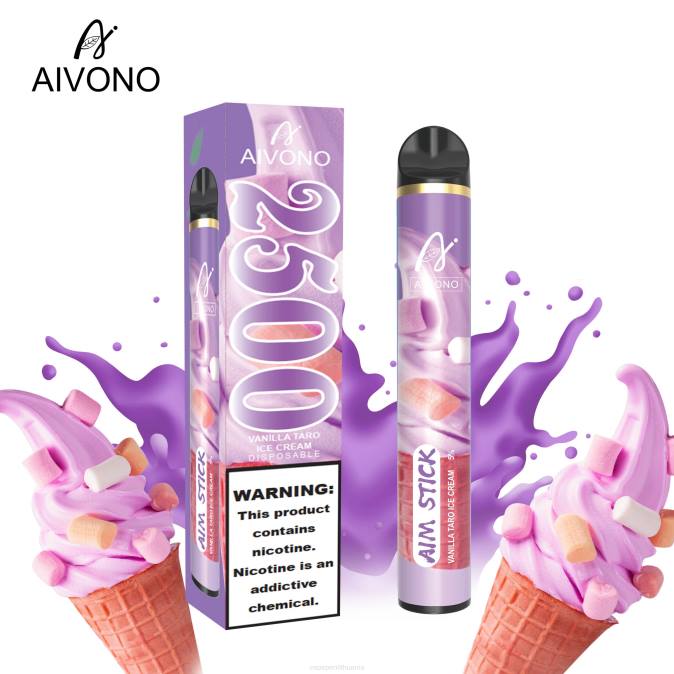 Aivono AIM STICK 2500 vaniliniai taro ledai D060147 - Vape Mod
