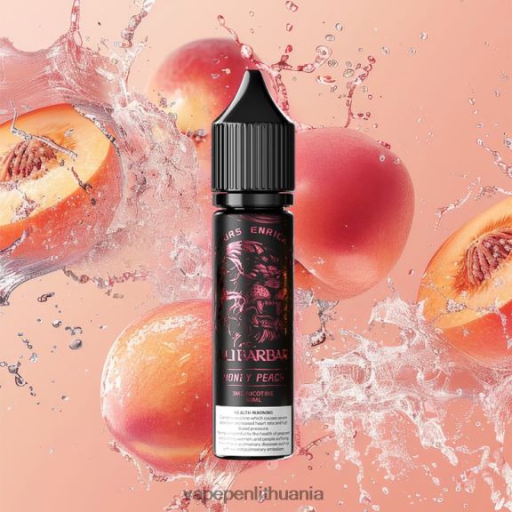 Alibarbar kaljanas oniksas medaus persikų 8TR08Z106 - Vape Lietuva