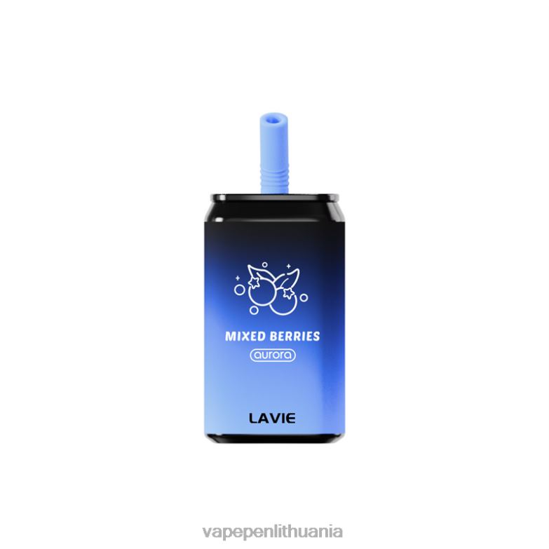 LAVIE Aurora 11000 išpūtimų mišrios uogos VT88B149 - Vape Pen