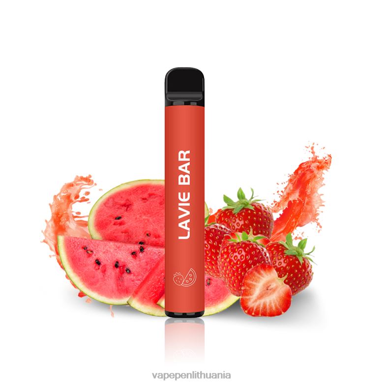 LAVIE BAR 2% versija 800 pūtimų arbūzas braškių VT88B327 - Vape Mod