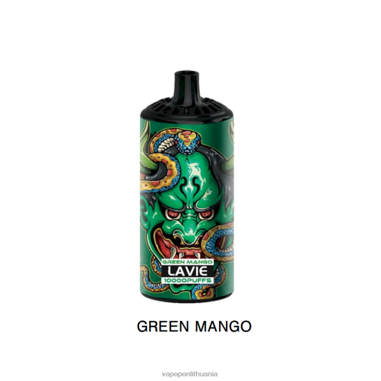 LAVIE BEAST 10000 išpūtimų žalias mangas VT88B365 - Vape Skystis