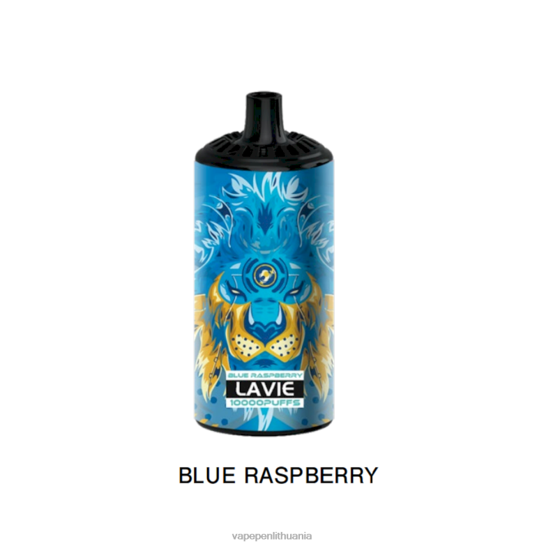 LAVIE BEAST 10000 išpūtimų mėlyna avietė VT88B364 - Vape Pen