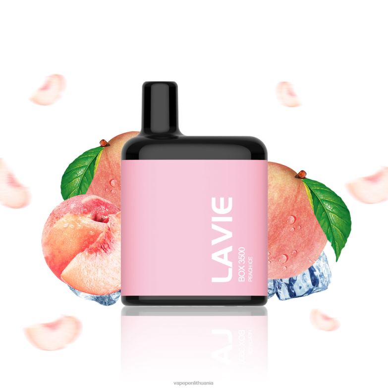 LAVIE BOX 3500 įkvėpimų persikų ledas VT88B209 - Vape Pen