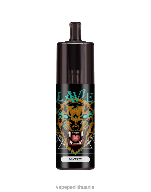 LAVIE COLOUR BAR 10000 įkvėpimų oro srauto valdymas mėtų ledų VT88B335 - Vape Skystis