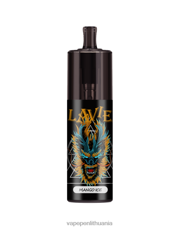 LAVIE COLOUR BAR 10000 įkvėpimų oro srauto valdymas mangų ledas VT88B328 - Vape Liquid