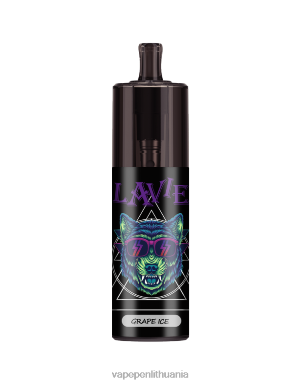 LAVIE COLOUR BAR 10000 įkvėpimų oro srauto valdymas vynuogių ledas VT88B331 - Vape Lietuva