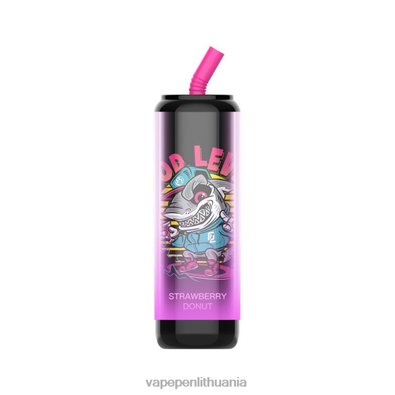 LAVIE Cola Plus 7500 įkvėpimų braškinė spurga VT88B249 - Vape Pen