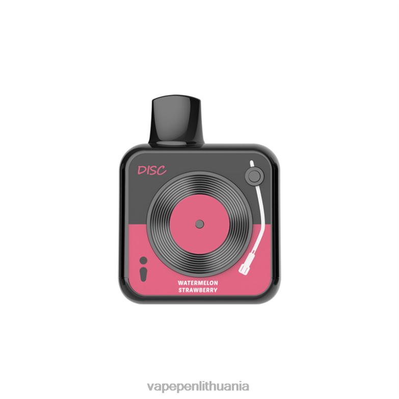 LAVIE DISC 10000 išpūtimų arbūzas braškių VT88B160 - Vape Skystis