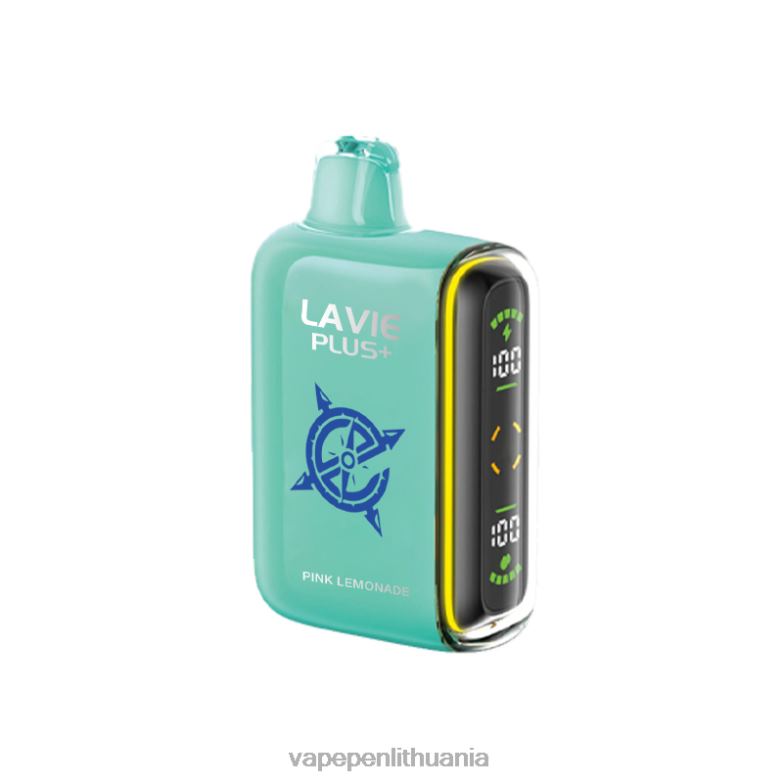 LAVIE PLUS 15 000 įkvėpimų rožinis limonadas VT88B93 - Vape Liquid
