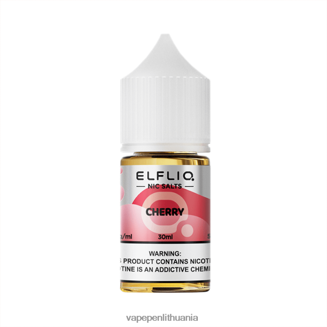 ELFBAR ELFLIQ Nic druskos 30ml Vyšnia 2BX02F13 Vape Liquid