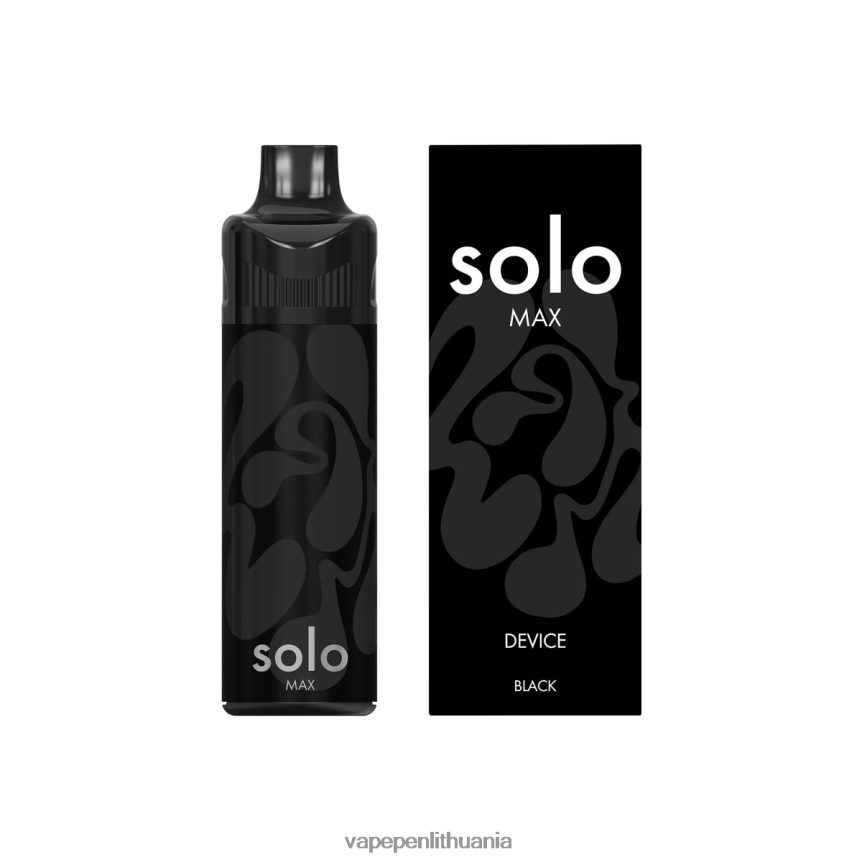 Solo MAX pod įrenginys juodas 6ZX28672 - Vape Mod